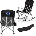 Picnic TIME NCAA Unisex-Adult NCAA Outdoor Rocking Camp Chair XL Heavy Duty Camping Chair for Adults