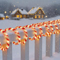 360 LED Christmas Lights 40 FT Candy Cane Rope Lights Waterproof Xmas Tree Light Connectable Tube Light Plug in for Indoor Outdoor Garden Yard Holiday Wedding Festival Party Decoration