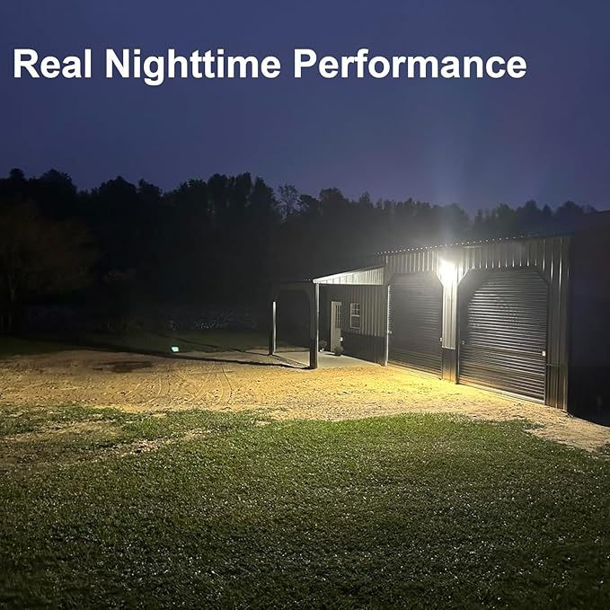 60W LED Wall Pack Light with Dusk to Dawn Photocell9600LM 5000K DaylightAC100-277V Input400W HPS/HID Replacement WarehousesIndustrialBuilding PerimetersGarden GarageETL Listed