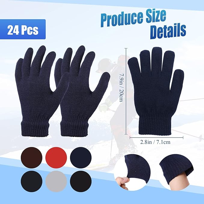 Hillban Homeless Care Package Supplies Sleeping Bags Winter Beanies Gloves Socks Backpacking Lightweight Warm Waterproof Camping Set for Outdoor Hiking Donation Multicolor