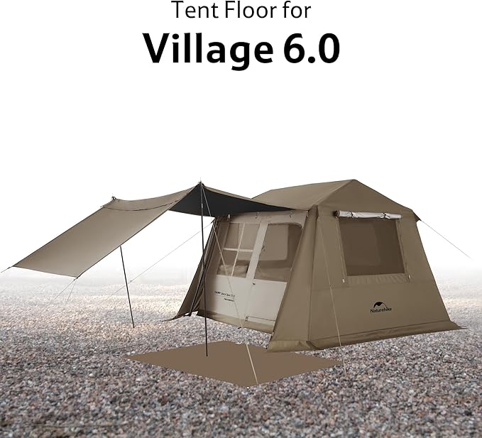Naturehike Village 4 Person Tent and The Footprint