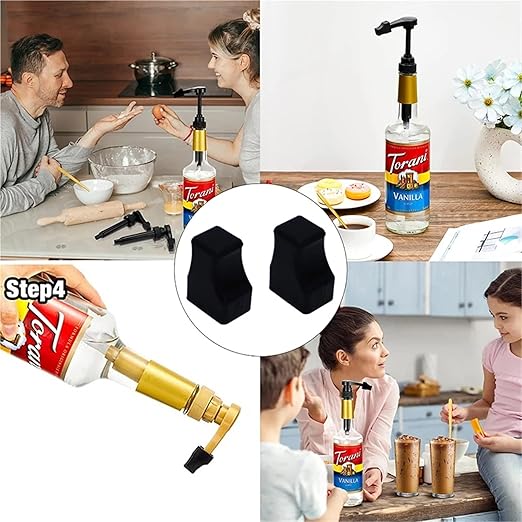 Coffee Syrup Pump Tip Covers 20-Pack Syrup Pump Tip Covers Rubber Caps for Kitchen &amp Bar Dispenser Bottles
