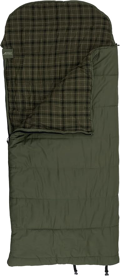 Cedar Ridge Buckhorn -10° Sleeping Bag - Green One Size