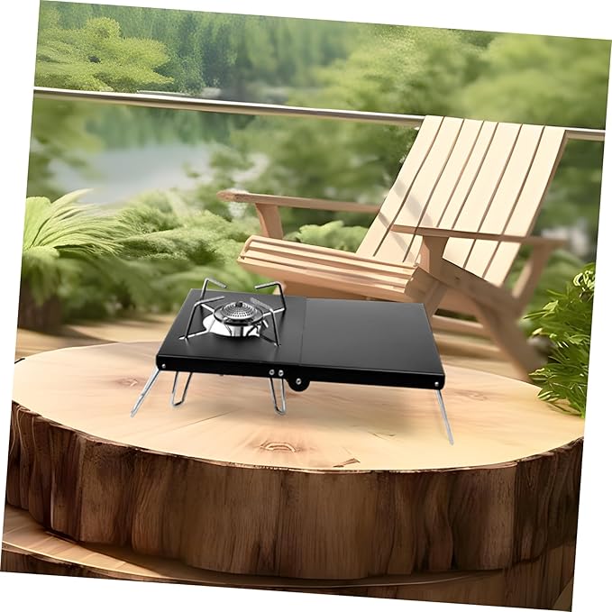 BESPORTBLE Camping Table Adjustable for Outdoor Grill BBQ Side Table for Garden Patio and Use