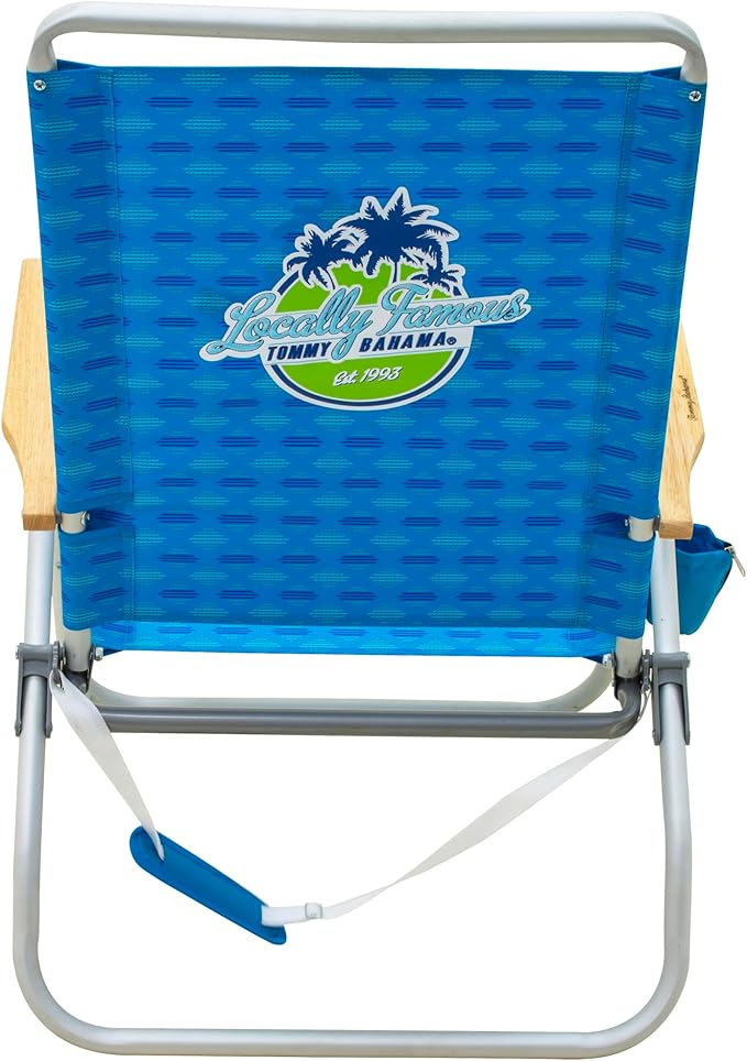 Tommy Bahama 4-Position Easy in-Easy Out Folding Beach Chair