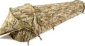 MT Military Hideaway Bivy Cover Stealth Compact Single-Pole Hooped Tent for Modular Sleeping Bags with Mosquito Bug Net MeshWaterproof Breathable Outer Shell Minimalist Shelter