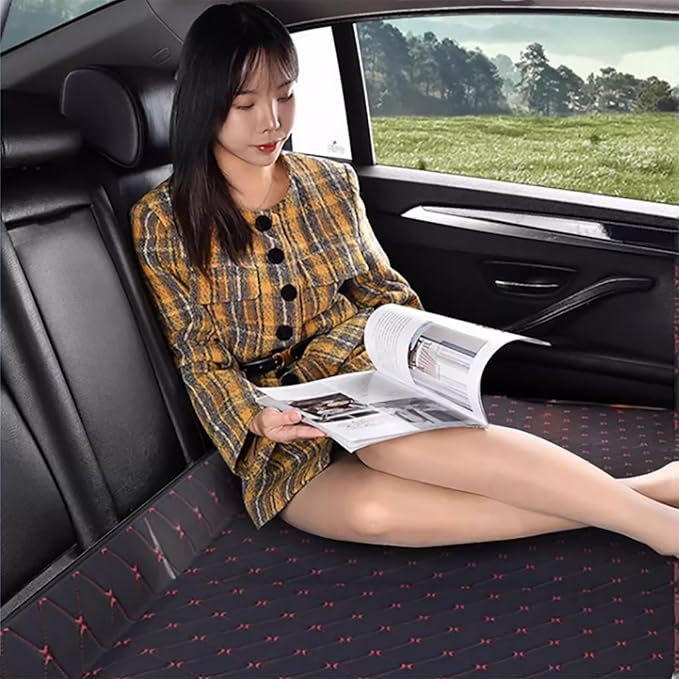 Folding Portable Car Bed MattressNon-Inflatable Car Back Seat BedCar Travel Camping Mattress for Sleeping Car/SUV/Truck