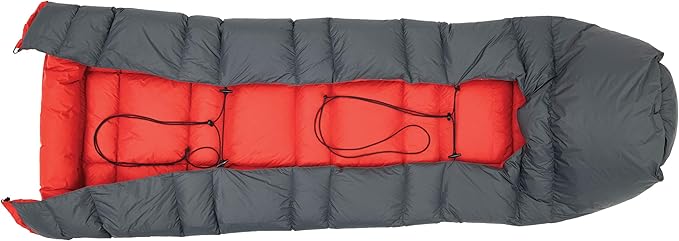 ALPS Mountaineering Pinnacle Quilt - Charcoal/Red
