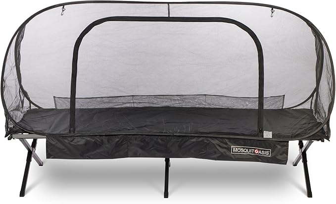 Bigger but just as Cool MosquitOasis XL Pop-Up Mosquito Net Tent for Summer Camps and Camping 80 inches Long