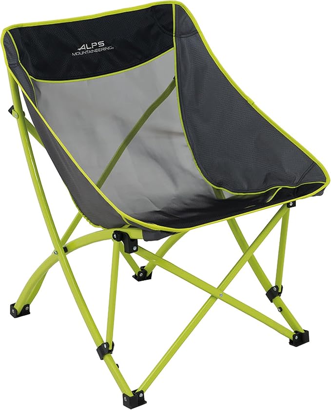 ALPS Mountaineering Camber Chair One Size - Charcoal/Citrus