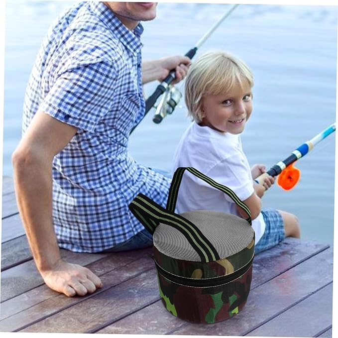 Garden Stool Lightweight Portable Weeding Chair Wearable Foam Seat for Gardening Tea Picking and Outdoor Activities Height Durable Camouflage Design Random Base Color