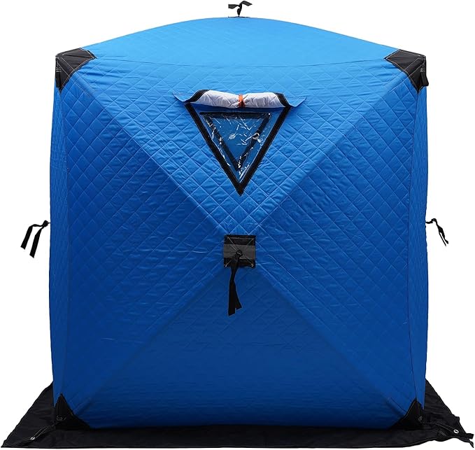 Privacy Tent Camping Ice Fishing Tent Fishing CabinPortable Ice Fishing TentPark Backyard Fishing Tent Outdoor Camp Bathroom Changing Room Instant Privacy Shelter Suitable for Hiking Beach Picnic