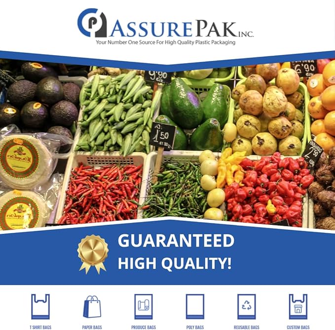 ASSUREPAK Roll Rack - Narrow Profile Produce Roll Rack for Plastic Bags Rolls - SD-NPRC-8742