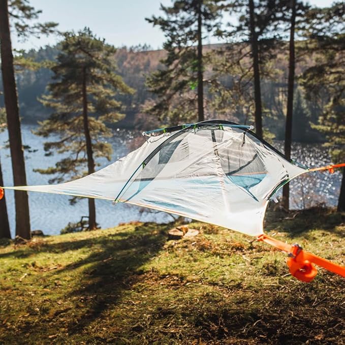 Tentsile Flite+ V3 Lightweight Camping Tent Hammock Portable Treehouse for Backpackers Backyards Nature Lovers Designed in The UK