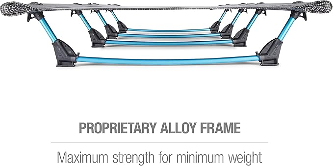 Helinox Lite Cot Ultra-Light Portable Camping Cot Compact Collapsible Backpacking Foldable Camping Bed