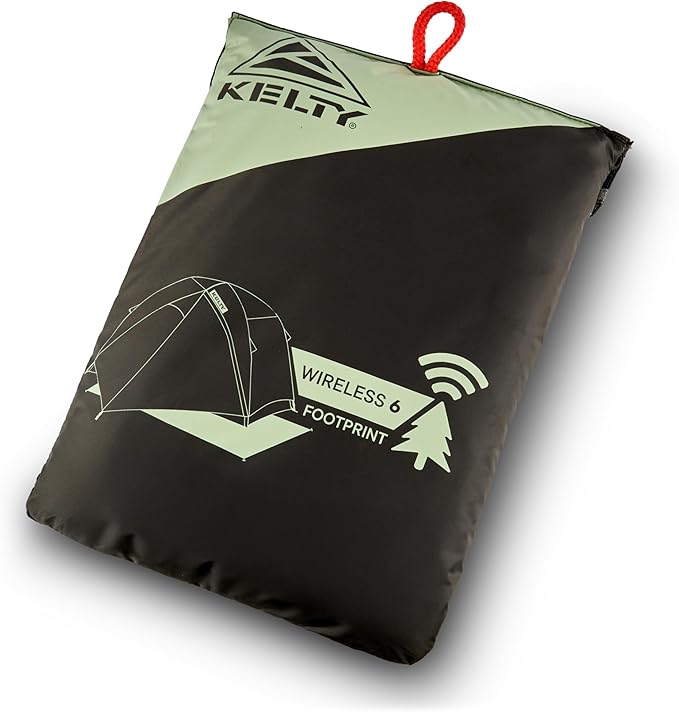 Kelty Wireless Camping Tent Footprint Lightweight Water Resistant Fitted Ground Sheet (2026)
