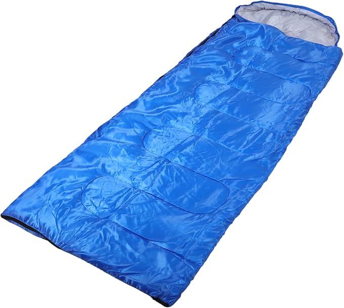 Warm Envelope for Adults Lightweight Hollow Cotton Insulated Outdoor Camping Gear Wide Design for Backpacking Hiking and Cold Weather Travel