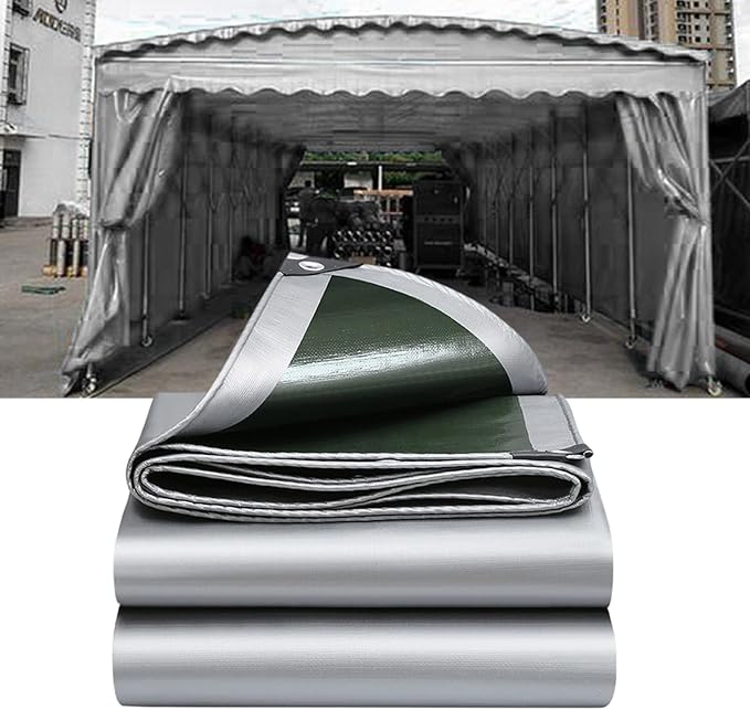 Foldable Camping Tarp Shelter Waterproof Covers for Group Outdoor Activities Barrier Use Easy Travel Camping