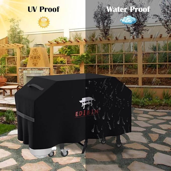 36 Inch Griddle Cover Fits for Blackstone 36 inch Flat Top Gas Griddle 1554 1825 1984 Waterproof 36 Griddle Cover Fit Royal Gourmet GD401 Fit Blackstone 36 inch Cooking Station 4 Burner