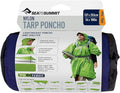 Sea to Summit Nylon Tarp Poncho 4-in-1 Raincoat Pack Cover Groundsheet and Shelter