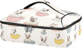 Casserole Carrier Cute French BulldogInsulated Casserole Carrier for Hot or Cold Food Thermal Lunch Tote for Potluck Parties Picnic Beach Fits 9 x 13 Inches Baking Dish