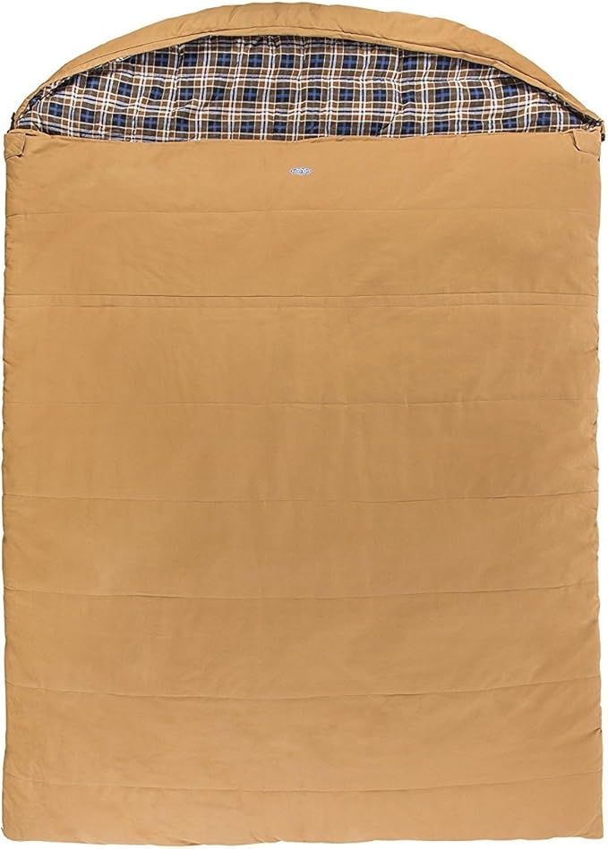 2160229 Kamp-Rite Overnighter 2 Person Sleeping Bag - Canvas