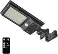Outdoor Solar Wall LED Street Lights 6500K Solar Outside Dusk to Dawn IP65 Waterproof Lights Solar Powered with Motion Sensor and Remote Control for Wall Porch Barn Patio Garage M-1 Pack