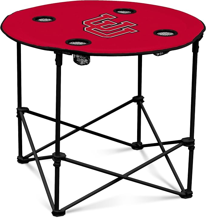 Logo Brands Officially Licensed NCAA Unisex Round Table One Size Team Color