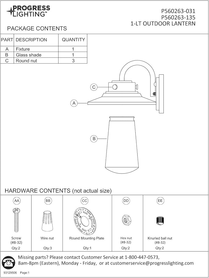 Tremont Collection 1-Light Clear Seeded Glass Stainless Steel Industrial Outdoor Medium Wall Lantern Light