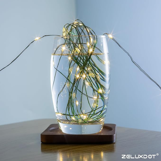 Fairy Lights Plug in200FT 600LEDs Waterproof Led String Lights8 Modes Remote Twinkle Light for Outdoor Indoor Christmas Wedding Birthday Garden Party DecorationsGreen WireWarm White