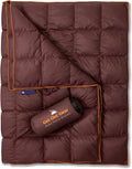 Get Out Gear Down Camping Blanket - Puffy Packable Lightweight and Warm | Ideal for Outdoors Travel Stadium Festivals Beach Hammock | 650 Fill Power Water-Resistant Backpacking Quilt