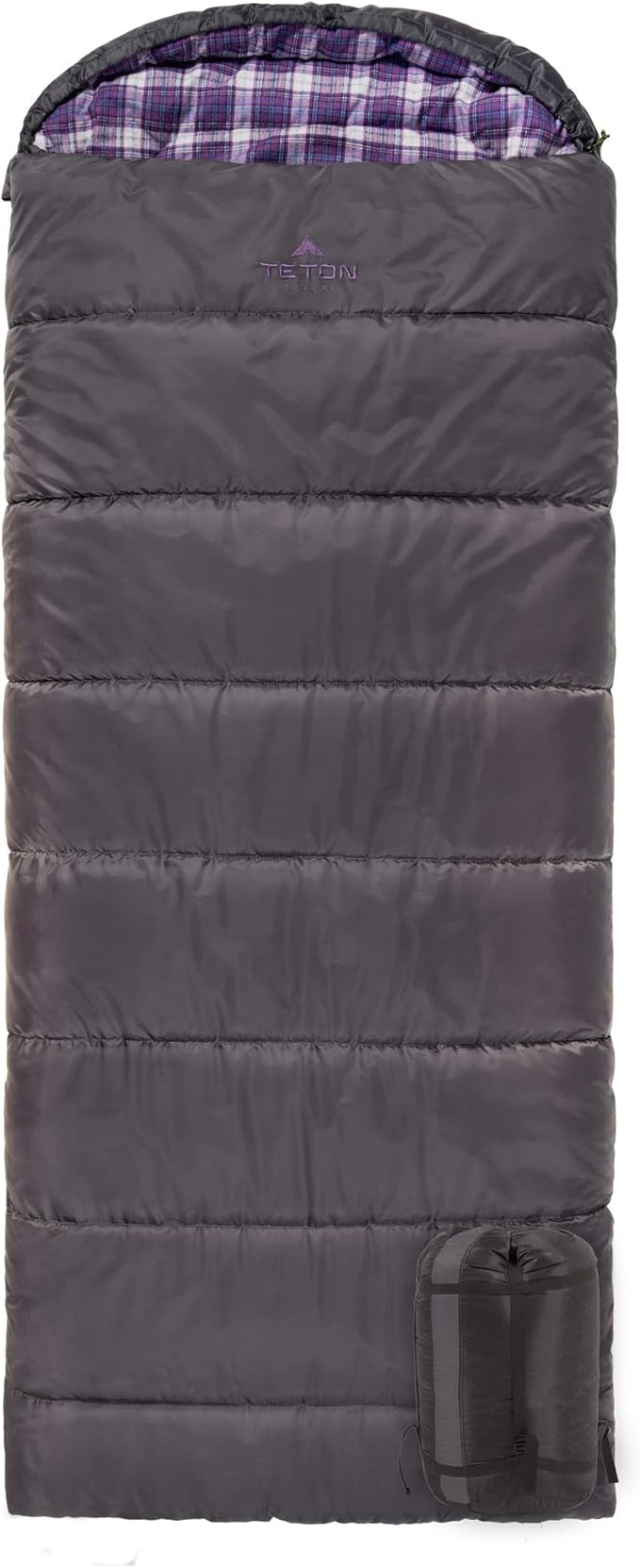 Teton Celsius Regular 25F 20F 0F Degree Sleeping Bags All Weather Bag for Adults and Kids Camping Made Easy and Warm Travel Sack Included