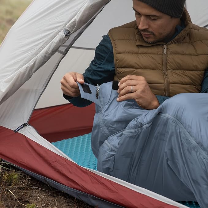 Naturehike Lightweight Compact Sleeping Bag 59℉/32℉ Envelope Ultralight Backpacking Sleeping Bag Portable Waterproof with Compression Sack for Cold&ampWarm Camping Traveling Hiking