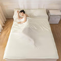 Sleeping Bag Liner Sleep Sack Travel Washed Cotton Sheets for Hotel Bags for Adults Liners Lightweight Single &amp Double Camping Sleeping Inner Hostel Fresh Back Hiking Bed