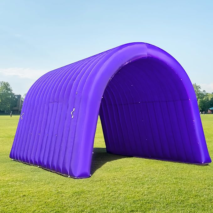 OZIS 16Ft Inflatable Tunnel Entrance Sports with Installed Blower Inflatable Football Tunnel Tent Entryway for Business Advertising Event Exhibition Promotion(16x10x10Ft)