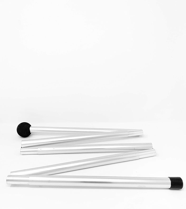 SUN NINJA Replacement Beach Tent Poles 2 Poles Included