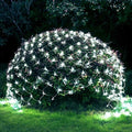 JMEXSUSS 200 LED Cool White Net Lights for Bushes 9.8 ft x 6.6 ft Christmas Net Lights Outdoor Mesh Light Connectable with Remote Plug in for Christmas Tree Garden Bush Decor