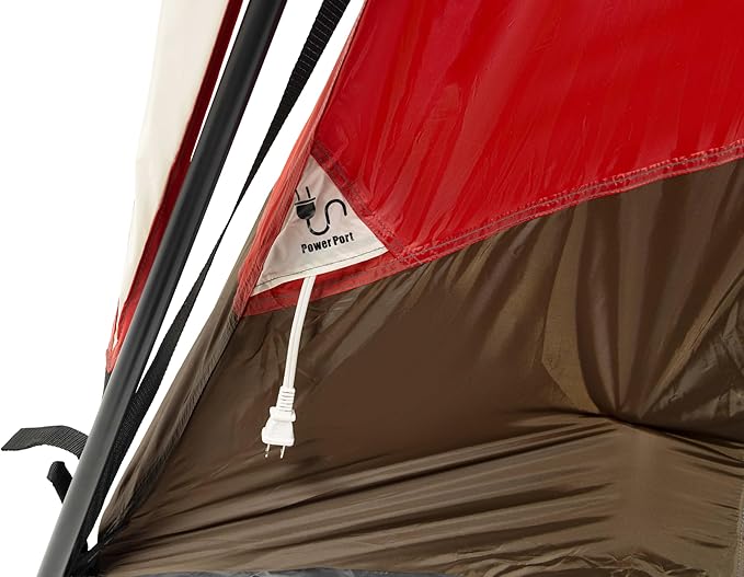Rapid Series Quick Setup Camping Tent Integrated Steel Frame Family Tent Made with Waterproof 150d Fabric and 190d Fabric Rain Fly for Family Outdoor Camping