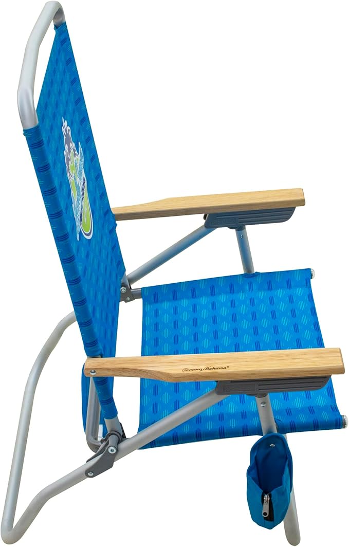 Tommy Bahama 4-Position Easy in-Easy Out Folding Beach Chair