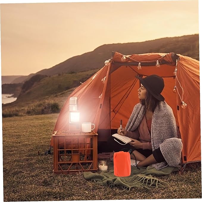 3 Set Outdoor Portable Thermal Emergency Bivy Sack with Compression Storage for Camping Hiking and Survival