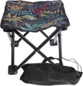 Multi-Functional Folding Stool Small Camping Bench Oxford Easy to Fold for Outdoor Camping Fishing