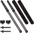 Telescoping Tarp Poles Heavy Duty Adjustable Carbon Fiber Tent Poles Portable &amp Lightweight for Tent Fly Awning Outdoor Camping Hiking 7.9FT