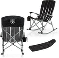 Picnic TIME NFL Unisex-Adult NFL Outdoor Rocking Camp Chair XL Heavy Duty Camping Chair for Adults