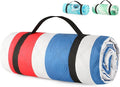 ANJ Outdoors (2025 Upgrade) Extra Large Waterproof Picnic Blankets | Foldable Sandproof Beach Blanket N Outdoor Blanket | 5-Layer Machine Washable Soft Picnic Mat for Camping Grass Park N Stadium