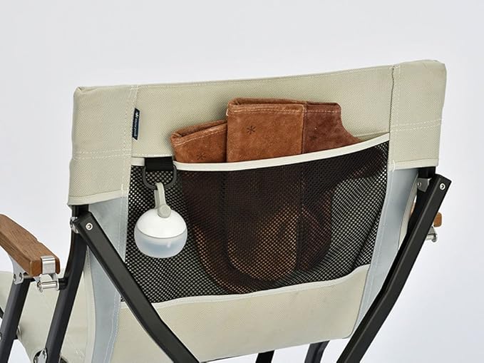 Snow Peak Beach Chair Collapsible Camping Chair for Campsite Beach Patio