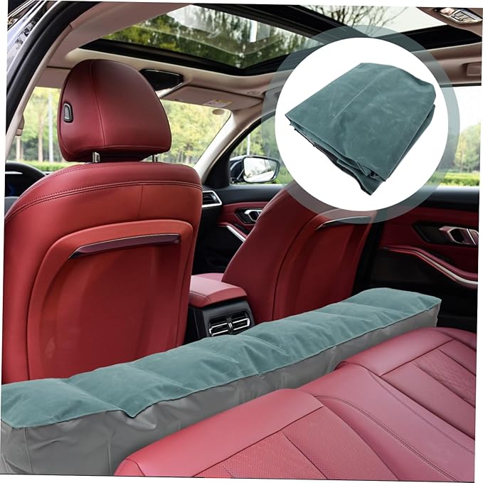 Car Inflatable Mattress Air Couch Lightweight Travel Bed for Camping SUV Outdoor Use Compatible with Vehicle Models Portable Durable Material Random Color