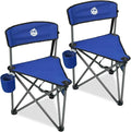 Northroad 2 Pack Tripod Camping Chairs Portable 3 Legged Folding Tripod Stool Seat with Backrest Small Compact Lightweight Tripod Chair for Adults Fishing Hunting