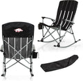 Picnic TIME NCAA Unisex-Adult NCAA Outdoor Rocking Camp Chair XL Heavy Duty Camping Chair for Adults