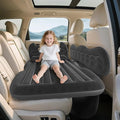 SUV Air Mattress Inflatable Travel Bed: Foldable - Portable Car Inflatable Bed Camping &amp Road Trips - Thickened Car Air Mattress for Back Seat with Carry Bag &amp Cup Holder &amp 2 Pillows