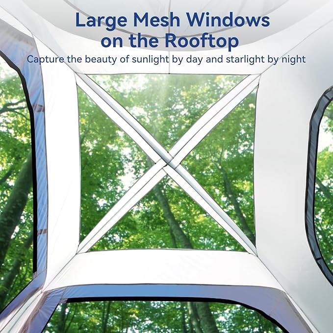 SUV Tent for Camping SUV Camping Tent with Awnings Waterproof Blow Up Tent Easy Setup Car Truck Camping Tent